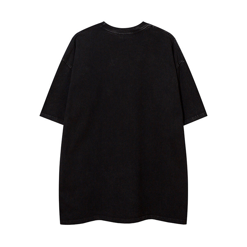 Dark Cool Cat Men's and Women's T-shirt